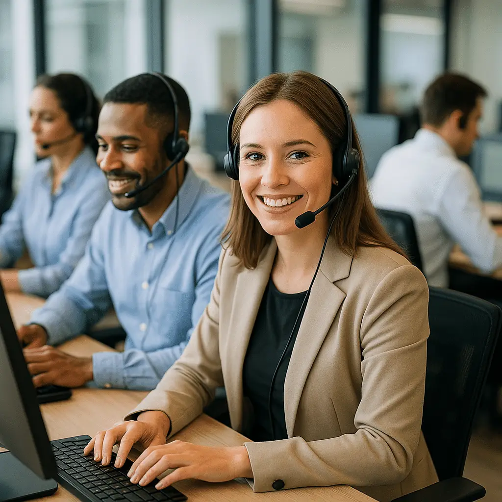 Le sourire s'entend au téléphone chez Efficall
