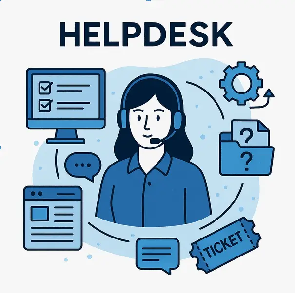 Helpdesk Efficall pour traiter les tickets d'assistance