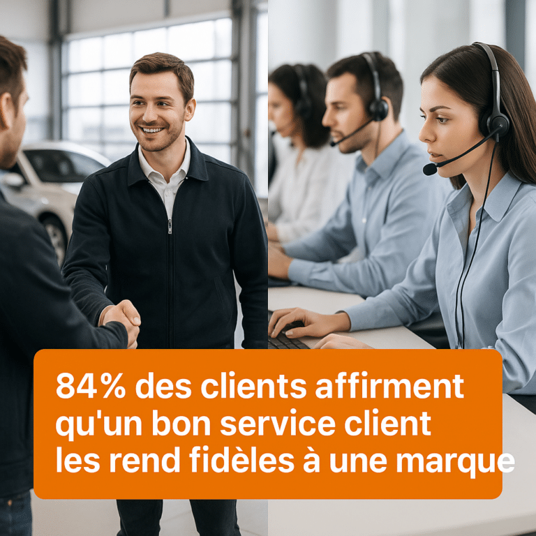 Centre appel garage auto