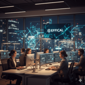 Humain et IA centre d'appel